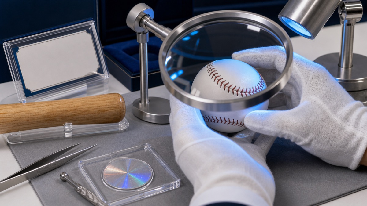 Authenticate Sports Memorabilia: How It Works — cover art