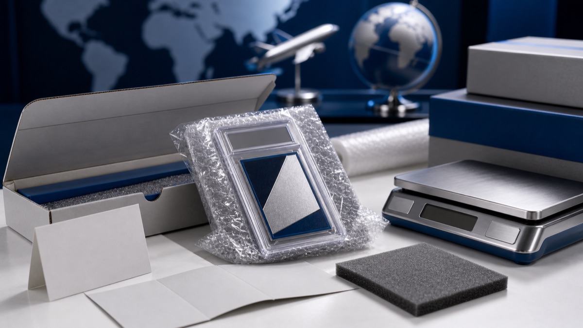 International Card Shipping: Customs & Risk — cover art
