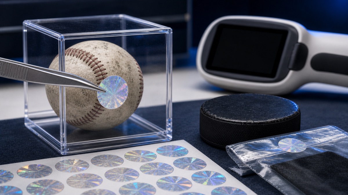 League Authentication Hologram Programs at the Source — cover art